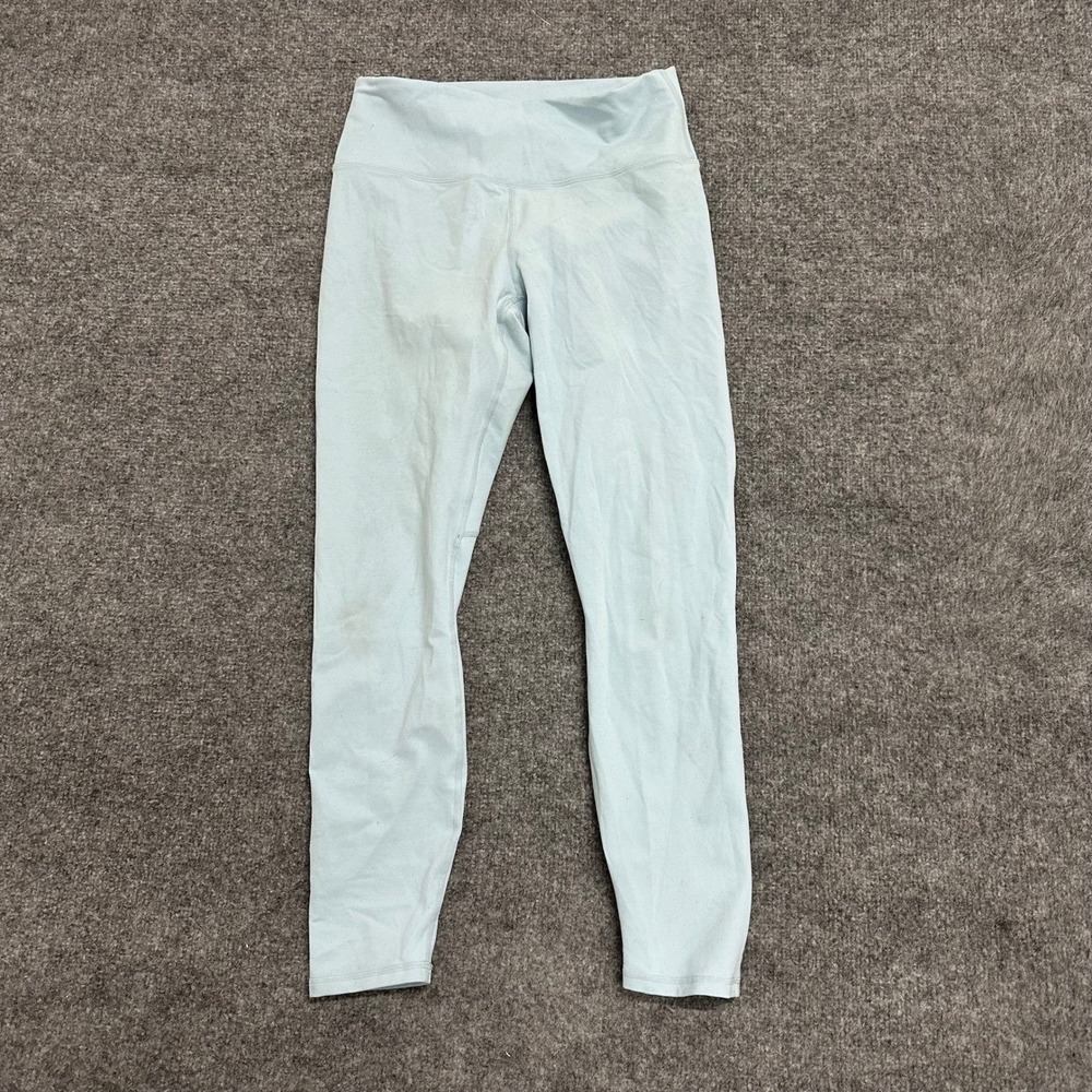 Fabletics Leggings Womens Size S Light Blue PowerHold High Waisted Athletic Gym